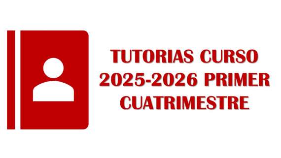 Tutorias Curso 2025-2026 Primer Cuatrimestre